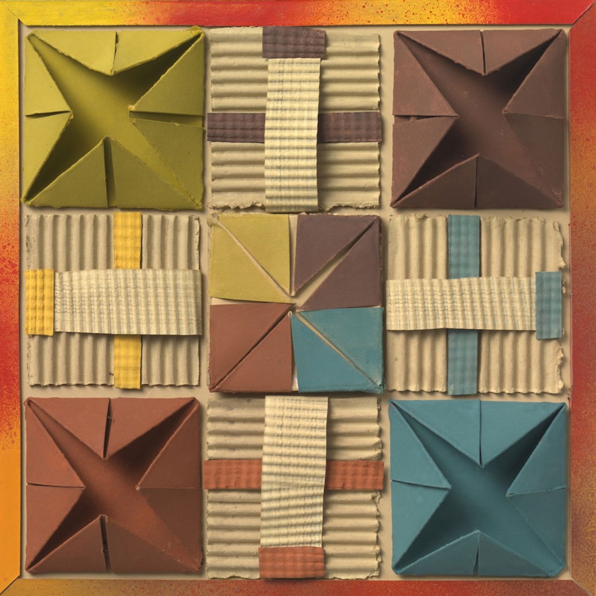 Parcheesi with Folded Corners by Laurene Krasny Brown