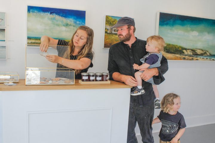 The Ruel Gallery Opens Up in Menemsha