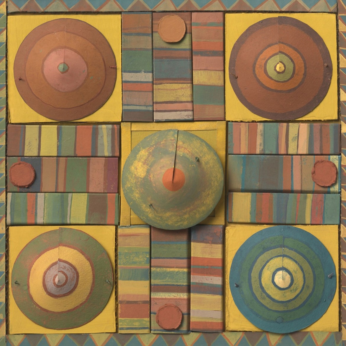 Parcheesi with Cone Corners by Laurene Krasny Brown