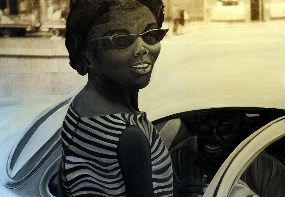 Chioke R. Morais, Untitled, mixed media, 3 x 5' (Chioke is author Mathea Morais' husband)