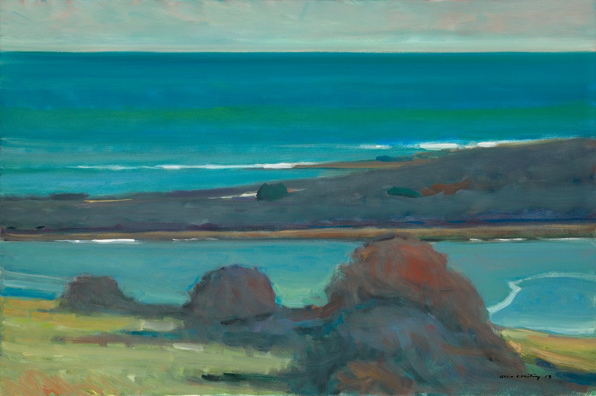 Allen Whiting. Squibnocket, oil on canvas, 26 x 36"