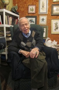 Anthony Guyther at home in Tisbury