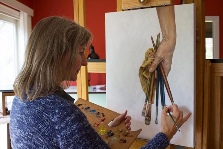 Moving Back to the Vineyard: Elizabeth Whelan Makes Art of Artists