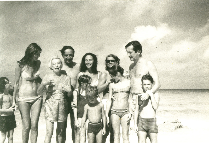 
Members of the social circle that swirled around Vineyard Haven, at Lillian Hellman's Mill House and the home of Rose and Bill Styron.