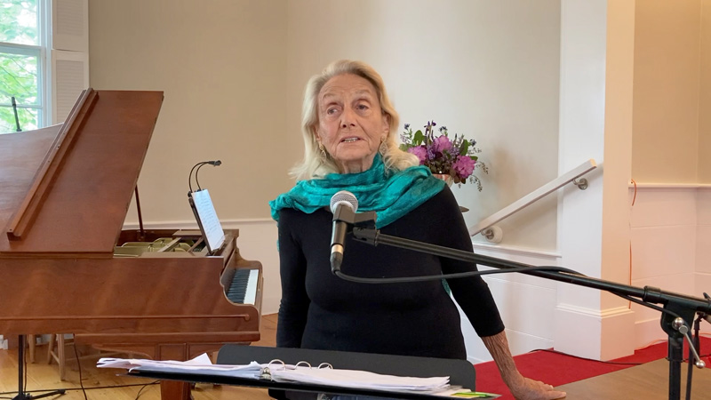 Rose Styron reads from 