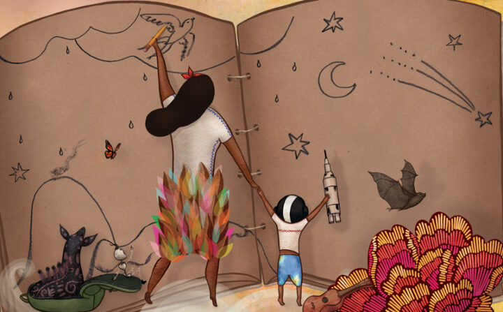 Featherstone show highlighted Latinx illustrators